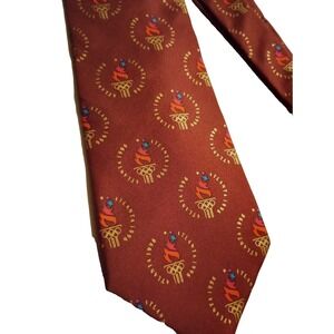 1996 Atlanta Olympic Games Collection‎ John Henry Men's 100% Silk Neck Tie 58in